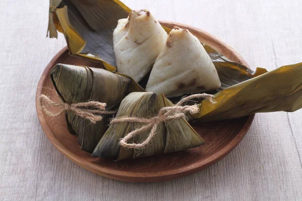 Bacang Veya Bakcang Çin Halkının Geleneksel Bir Şekerlemesidir Bakcang Kelimesi — Stok fotoğraf