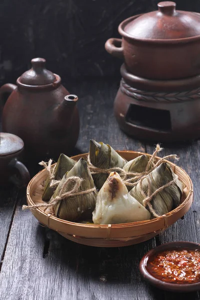 Bacang Bakcang Traditional Confectionery Chinese People Word Bakcang Itself Comes — Stock Photo, Image