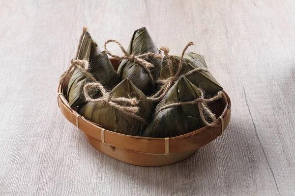 Bacang Veya Bakcang Çin Halkının Geleneksel Bir Şekerlemesidir Bakcang Kelimesi — Stok fotoğraf