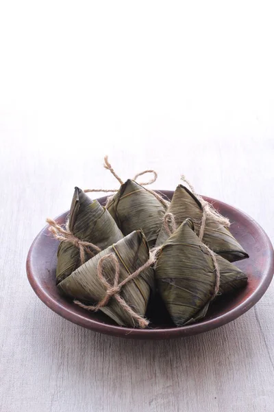 Bacang Oder Bakcang Ist Eine Traditionelle Süßigkeit Des Chinesischen Volkes — Stockfoto
