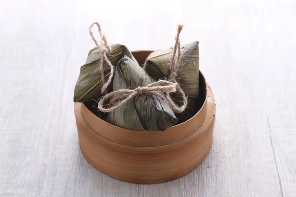 Bacang Bakcang Uma Confeitaria Tradicional Povo Chinês Palavra Bakcang Vem — Fotografia de Stock