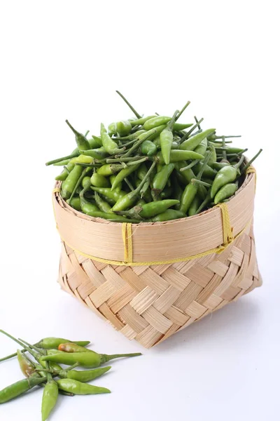 Green Beans Pods Isolated White Background — Stock Photo, Image
