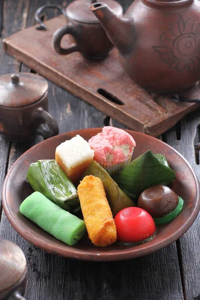 ヤジャナン パサールはインドネシアの伝統料理です — ストック写真