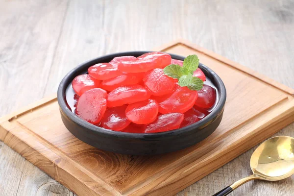 Candied Kaling Kolang Rosso Con Gusto Agrodolce Fresco — Foto Stock