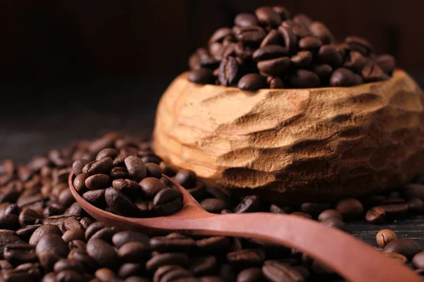 Ziarno Kawy Jest Ziarnem Rośliny Coffea Źródłem Kawy Jest Pip — Zdjęcie stockowe