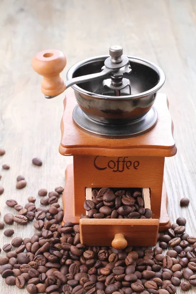 stock image roasted coffee beans, close up