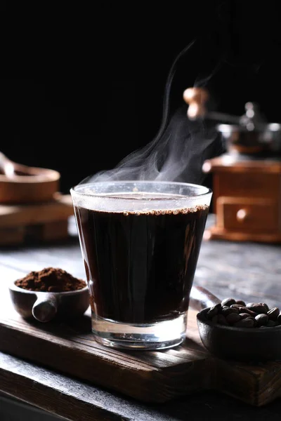Kaffeböna Ett Frö Coffea Växten Och Källan Till Kaffe Det — Stockfoto