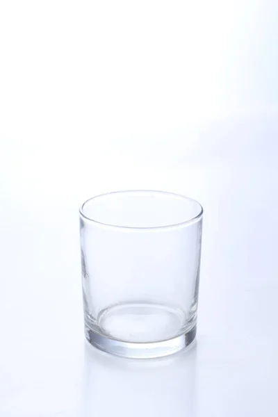 Egy Pohár Víz Közelsége — Stock Fotó