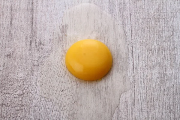 Зображення Сирого Яйця Яскравому Фоні — стокове фото