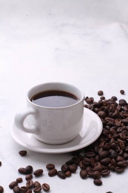 Kahve ve kahve çekirdeği. 