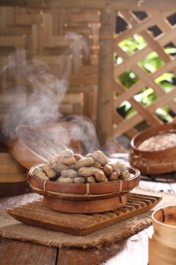 Geleneksel Tayland yemekleri, seçici odaklanma