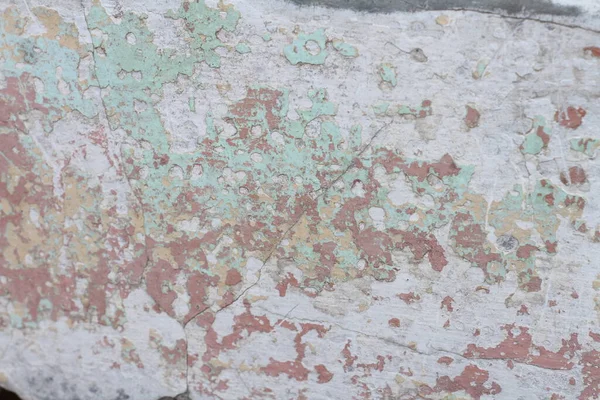 Grunge Textuur Achtergrond Abstract Kleurrijk Patroon Muur Fragment Oude Betonnen — Stockfoto
