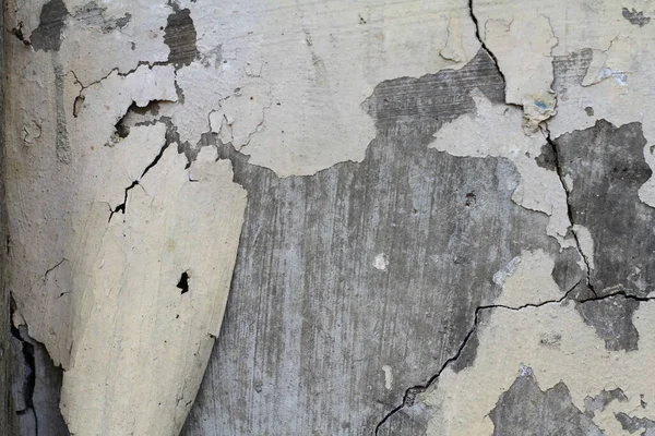 Grunge Textuur Achtergrond Oude Betonnen Muur Met Scheuren — Stockfoto