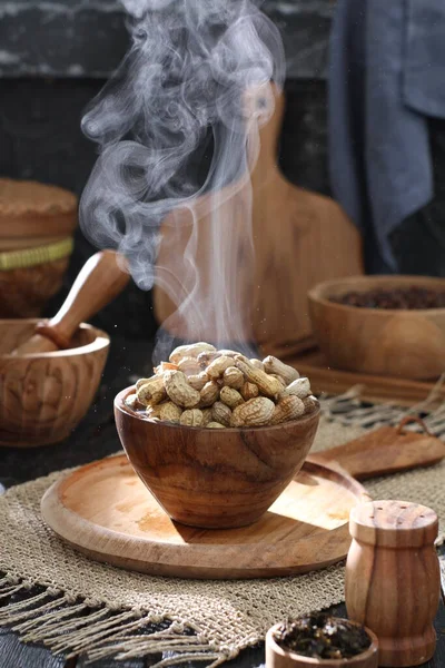 stock image coffee beans and a cup of tea