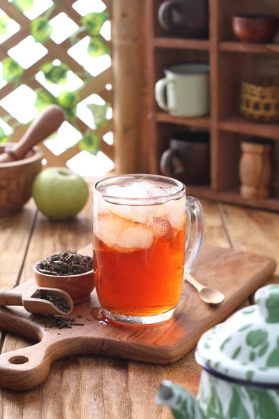 Горячий Чай Зеленый Чай — стоковое фото