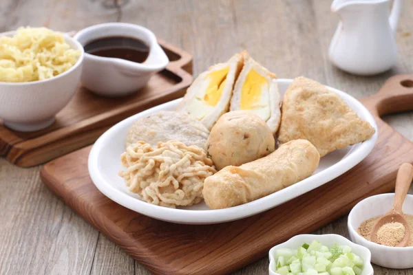 Korejské Jídlo Jídlo Smažené Vejce Polévka Rýže — Stock fotografie