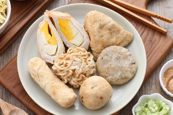 Korejské Jídlo Smažená Rýže Gggi Ggi — Stock fotografie