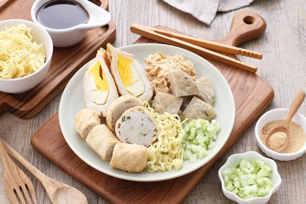 Kore Yemeği Şarkısı Yarım Pirinç Keki — Stok fotoğraf