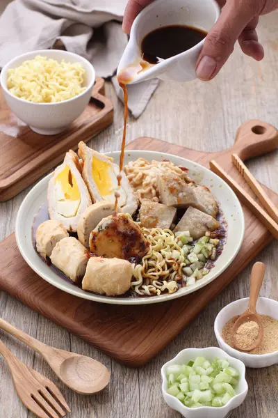 鶏肉と米 Asian Food Style — ストック写真