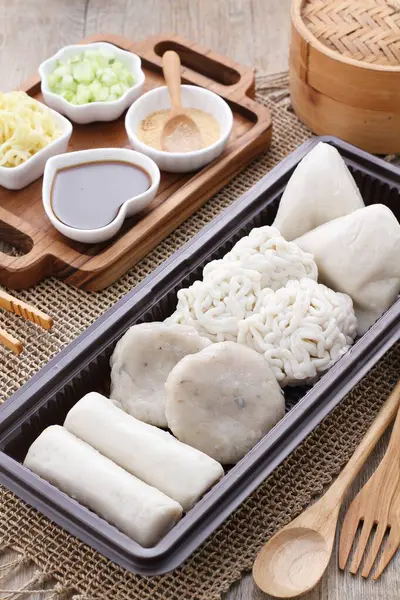 Koreaanse Traditionele Gerechten Gicepuffs — Stockfoto
