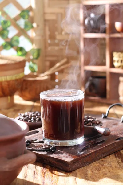 Hot Chocolate Cinnamon Hot Drink — Stock Photo, Image