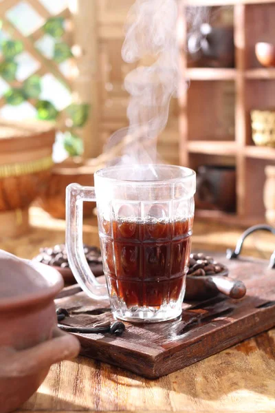 Чайная Церемония Чайником Чашкой — стоковое фото