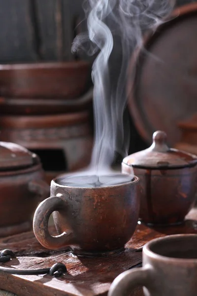 Çay Töreni Içecek Çaydanlık — Stok fotoğraf