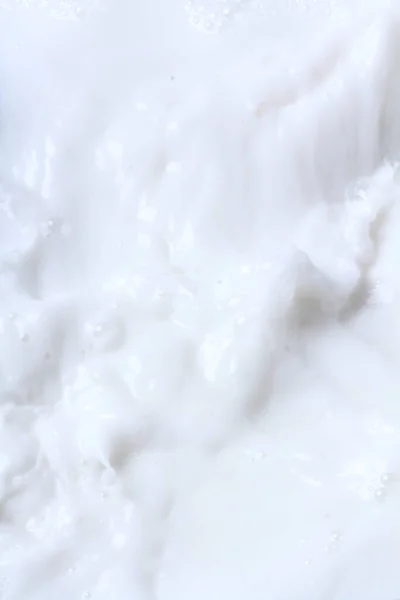 Consistenza Gel Cosmetico Bianco Crema Viso Primo Piano Concetto Cura — Foto Stock