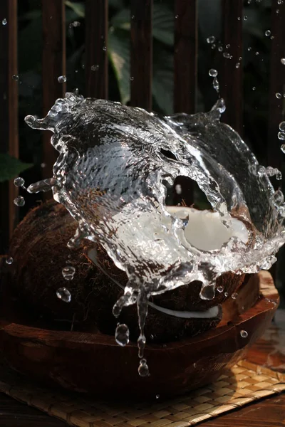 Gotas Água Fundo Preto — Fotografia de Stock