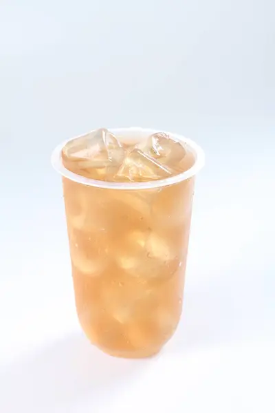 Кубик Льоду Лимоном — стокове фото