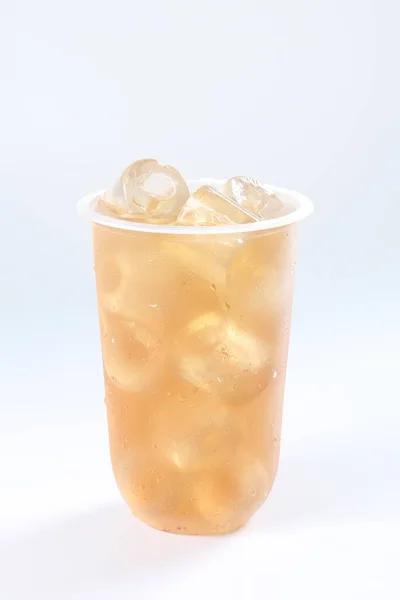 Крижаний Чай Кубиками Льоду — стокове фото