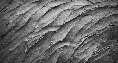 Doğal taş duvar dokusunun siyah beyaz arkaplanı