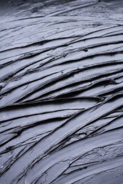 bir kum dokusunun siyah ve beyaz soyut arkaplanı