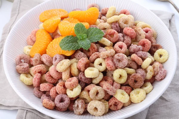 Cereales Frutas Frescas Mezclados —  Fotos de Stock