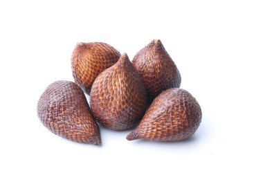 Beyaz arka planda taze lychees