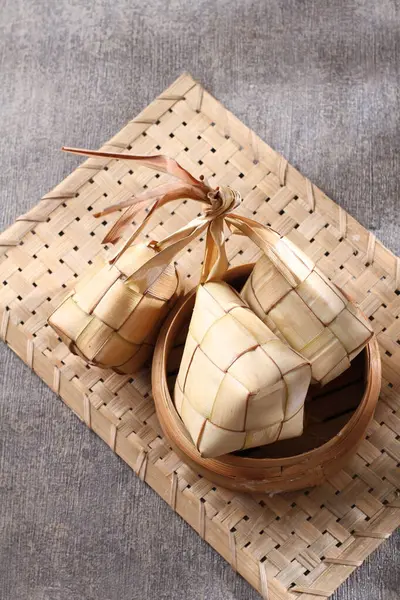 Rýžový Knedlík Asijské Tradiční Jídlo Výběr Knedlíku — Stock fotografie