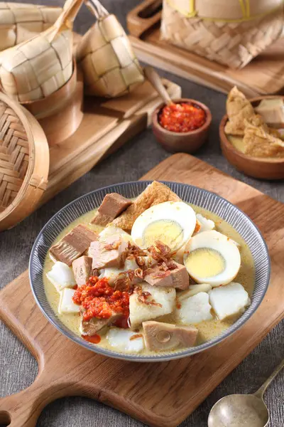 Endonezya Geleneksel Yemekleri Endonezya Yemekleri — Stok fotoğraf
