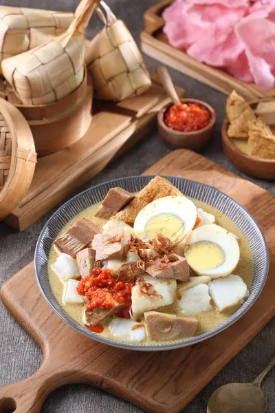 Korejské Tradiční Jídlo Kimchi Korejská Polévka — Stock fotografie