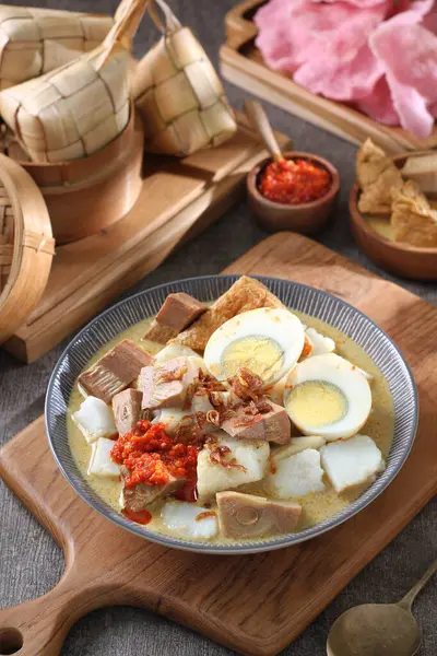 Endonezya Yemekleri Endonezya Geleneksel Yemekleri — Stok fotoğraf