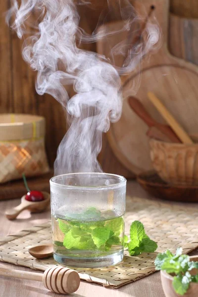 Gorąca Herbata Filiżance — Zdjęcie stockowe