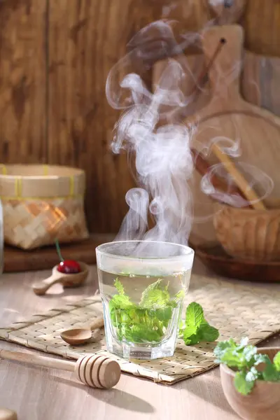 Gorąca Herbata Cytryną — Zdjęcie stockowe