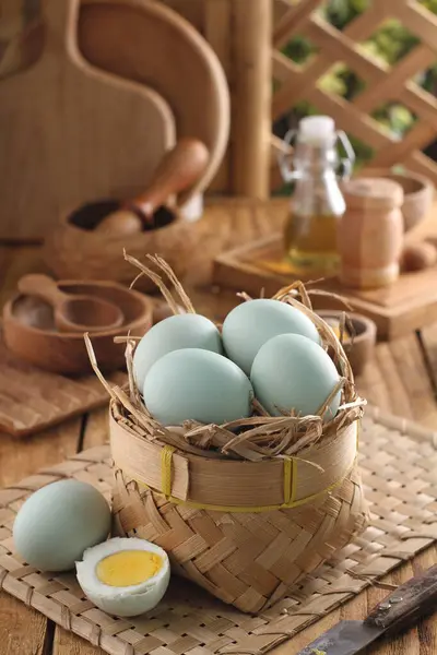 Huevos Pollo Para Salud Cocina — Foto de Stock