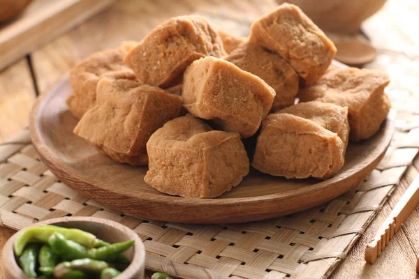 Tofu Con Salsa Soia Soia — Foto Stock
