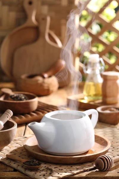 Cup Hot Tea Coffee — Stock Photo, Image