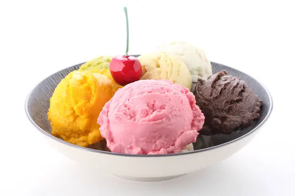 アイスクリームの種類 — ストック写真