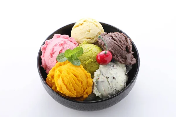 Мороженое Фруктами — стоковое фото