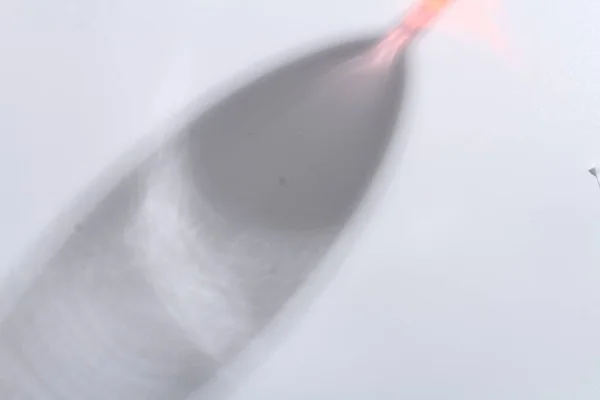 Gökyüzündeki Bir Arabanın Yüksek Hızlı Görüntüsü — Stok fotoğraf