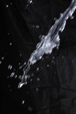 Siyah ve beyaz desenli soyut arkaplan