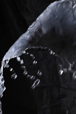 Su sıçraması ile soyut arkaplan