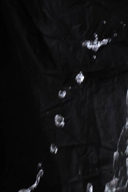 siyah arka plan üzerine buz